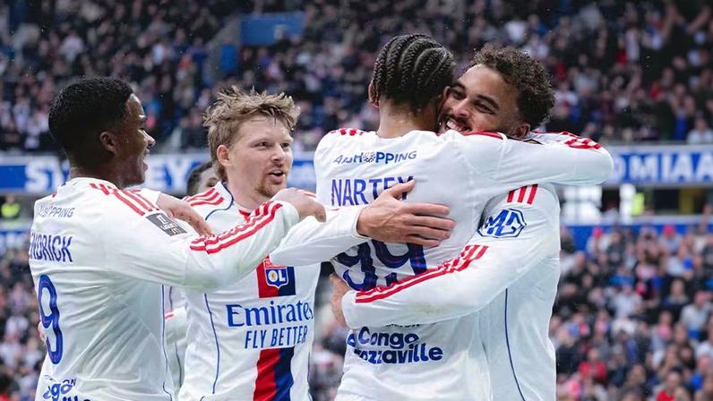 Endrick é titular, e o Lyon vence o Lille no Campeonato Francês — Foto: Divulgação