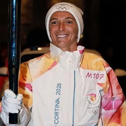 Errani participa do revezamento da tocha após Paolini
