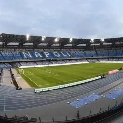Prefeito autoriza reforma de R$ 1,2 bi do Estádio Maradona, casa do Napoli