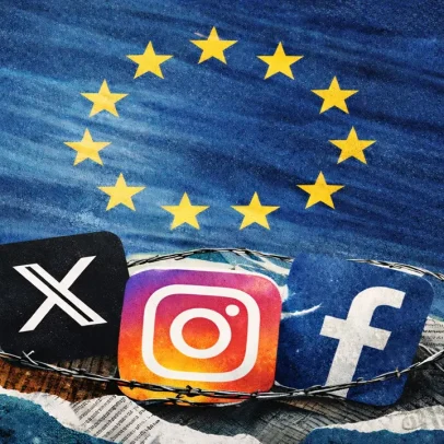 Pressão europeia sobre redes sociais aumenta; alerta de censura indireta