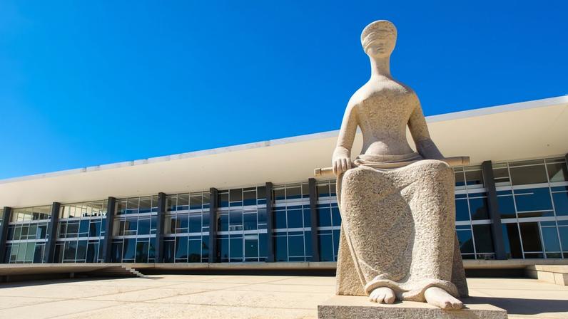 Fachada do STF, em Brasília