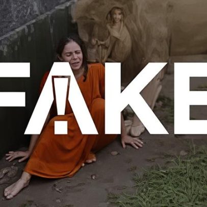 Vídeo de leão cheirando mulher na Índia é fabricado por IA, aponta reportagem