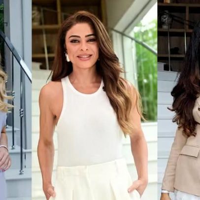 Juliana Paes e Aline Campos se unem por Março Lilás