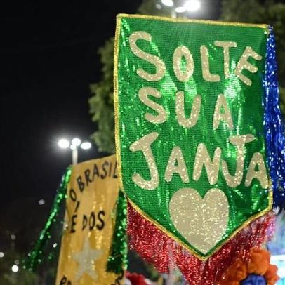 Medo vence euforia; alegoria de Janja tem passagem breve na Sapucaí