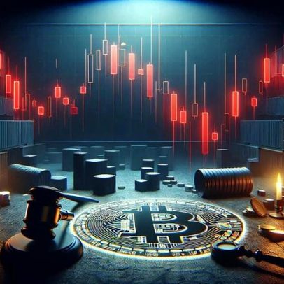 Bitcoin cai abaixo de US$65 mil com preocupações sobre tarifas de Trump