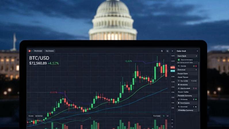 Bitcoin Rises as Markets Price State of the Union Trump Address