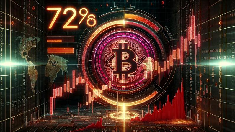 Polymarket Shows 75% Odds of Bitcoin Dropping Below $55k