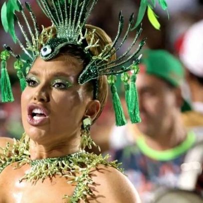 Virgínia revela ferimentos após 1º ensaio técnico na Sapucaí para o carnaval 2026