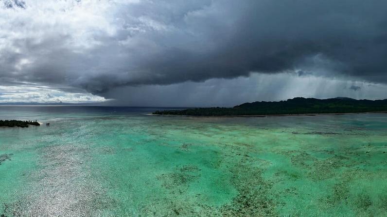 Story over a Fijian island. Photo by Rhett Ayers Butler