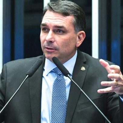 Flávio Bolsonaro anuncia ação contra alegoria sobre familias em conserva no TSE