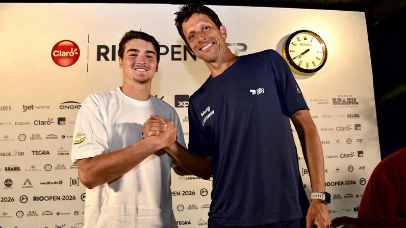 João Fonseca e Marcelo Melo (Foto: Fotojump)