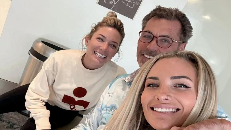 Ron Duguay’s daughters Amber Stavors (left) and Shay Thomas (right) announced this week that he has cancer in a GoFundMe.