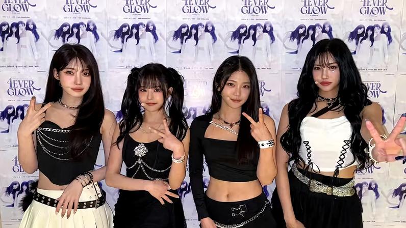 Grupo de K-pop EVERGLOW anuncia turnê mundial com retorno ao Brasil em 2026 — Foto: Reprodução/X