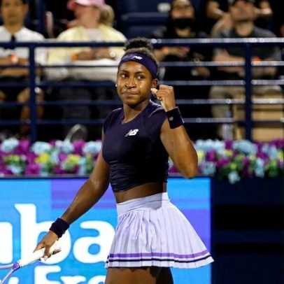 Gauff vence Eala dominando duelo e cede apenas dois games