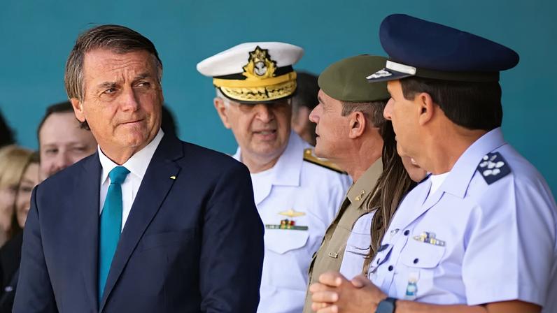 O ex-presidente Jair Bolsonaro será julgado no STM — Foto: Getty Images via BBC