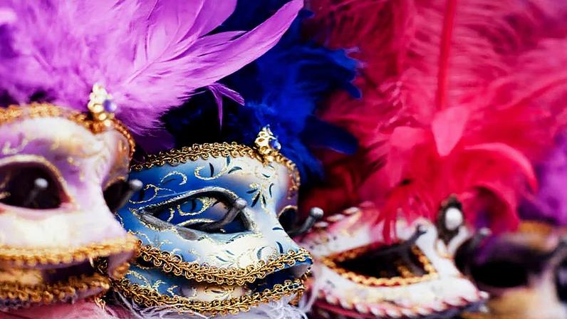 Imagem de máscaras de Carnaval