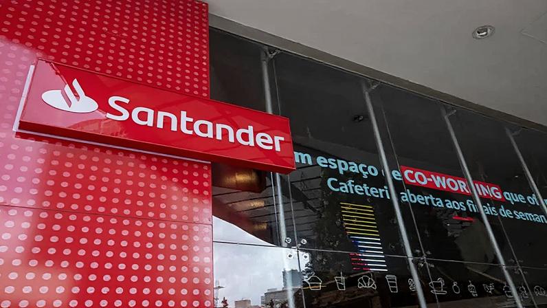 Logo do Santander