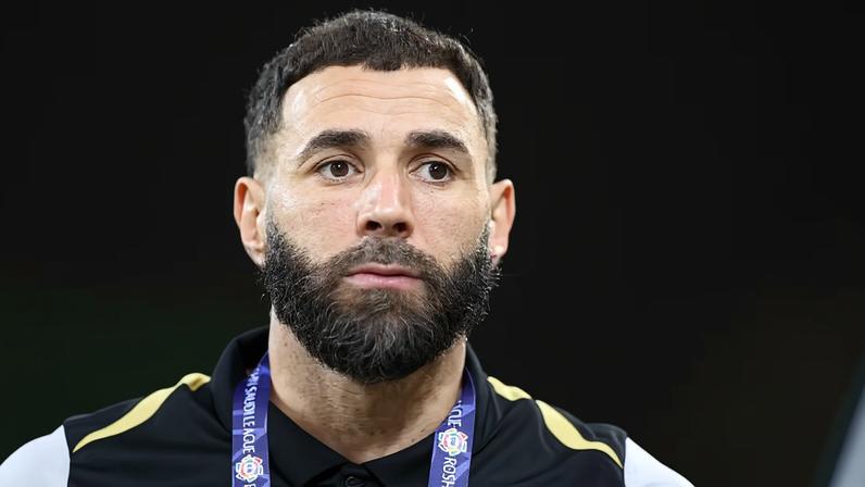Karim Benzema é a nova contratação do Al-Hilal, da Arábia Saudita — Foto: Getty Images