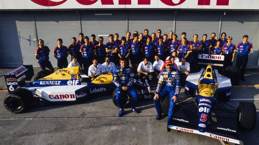Williams foi imbatível na temporada de 1992 na Fórmula 1 — Foto: LAT Images