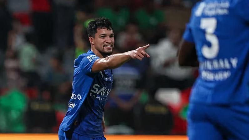 Marcos Leonardo estava perto de trocar o Al-Hilal pelo Atlético de Madrid — Foto: Getty Images