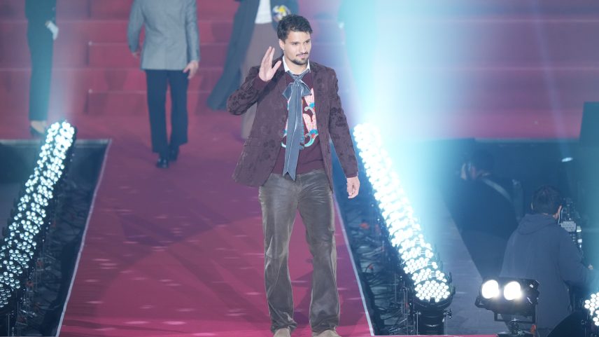 Thuler durante a premiação da J-League, em dezembro de 2025 — Foto: J.LEAGUE/J.LEAGUE via Getty Images