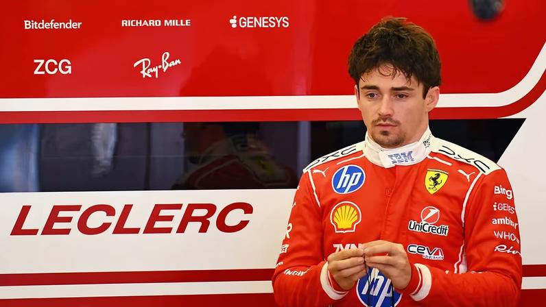 Charles Leclerc durante os testes de pré-temporada da F1 2026 no Bahrein — Foto: Mark Sutton - Formula 1/Formula 1 via Getty Images