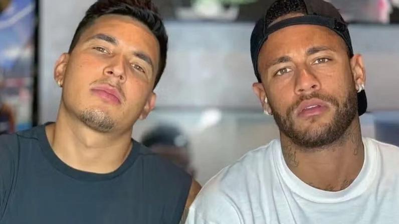 Gil Cebola e Neymar são amigos de infância — Foto: Reprodução/Instagram