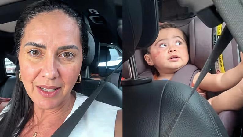 Graciele Lacerda e Clara — Foto: Reprodução/Instagram