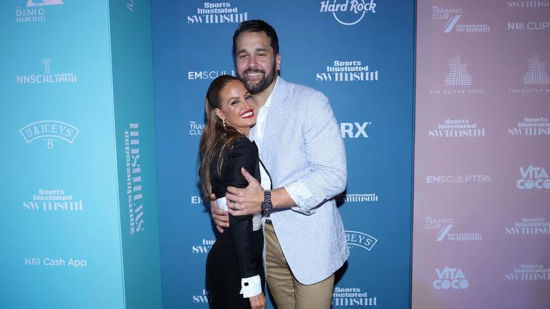 Matt Kalil and his ex-wife, Haley Baylee, (pictured here in Florida in 2021) continue to battle in court.