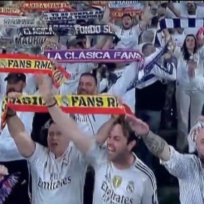 Real Madrid expulsa torcedor por saudação nazista durante duelo com Benfica