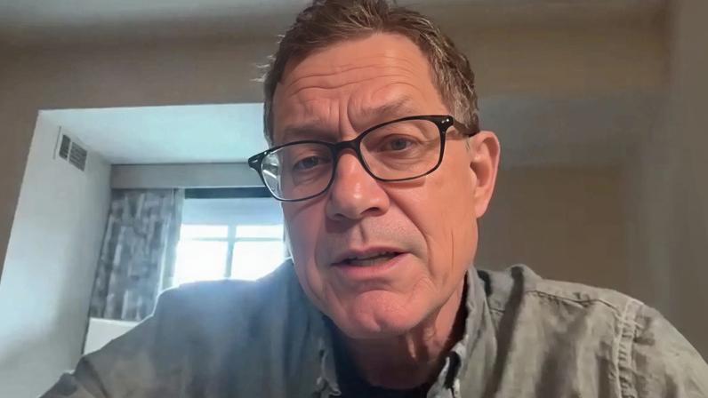 Dylan Walsh confesses to having no idea that “Heated Rivalry” would become a global hit.