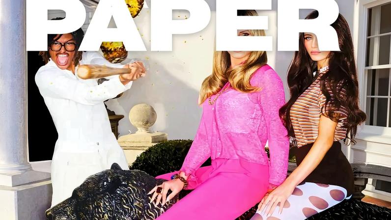Heidi Klum covers the latest issue of Paper Magazine with son Henry Samuel and daughter Leni Klum.