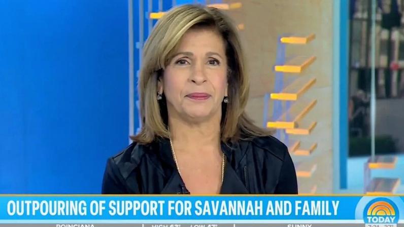Hoda Kotb made an emotional “Today” show return Friday for a segment on Nancy Guthrie’s disappearance.