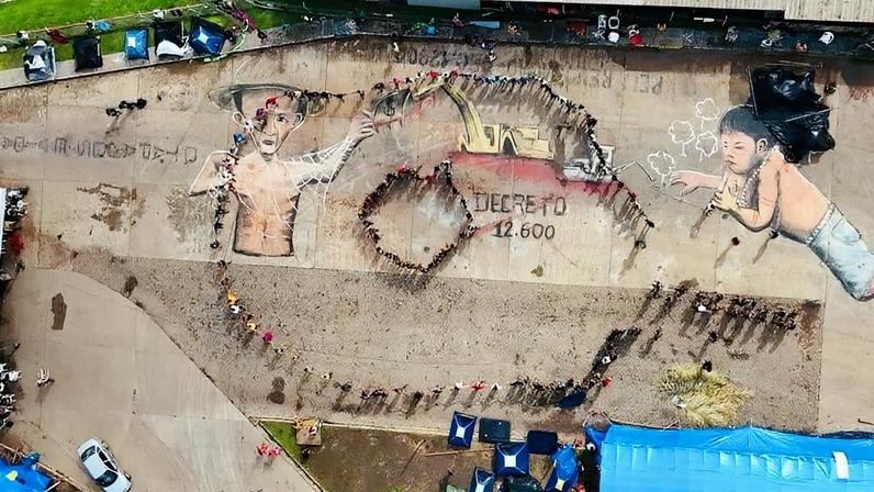 Violência e vandalismo: Cargill sofre ataque em protesto contra hidrovias