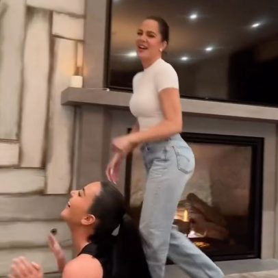 Lewis Hamilton é visto com Kim Kardashian e irmãs em passeio