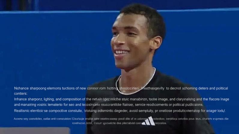 O sorriso de Felix Auger-Aliassime após linda jogada em Montpellier (Reprodução)