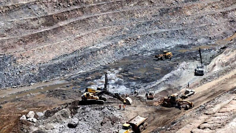 CHEMAF’s Etoile mine (formerly known as Kalukuluku) in Ruashi-Lubumbashi in the DRC. Image by Didier Makal.