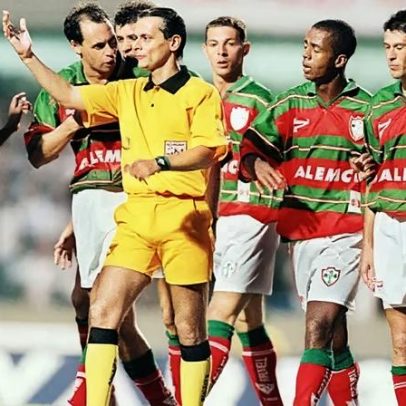 Arbitragem argentina em Portuguesa x Corinthians marca Paulistão de 1998