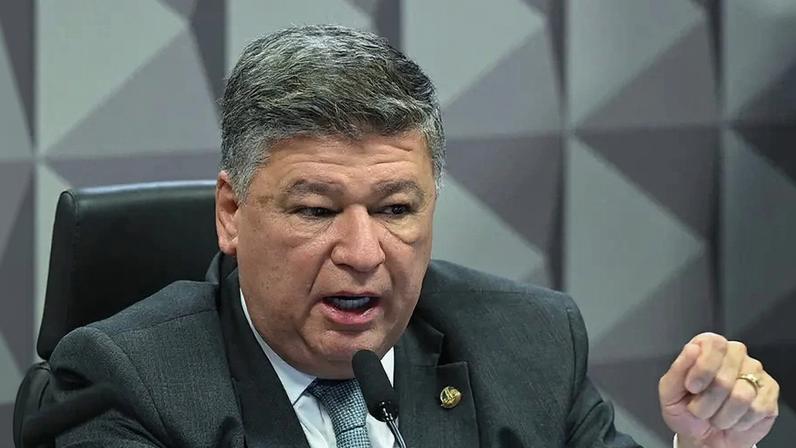 Senador Carlos Viana (Podemos-MG), presidente da CPMI do INSS. (Foto: Carlos Moura/Agência Senado)