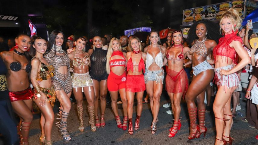 Musas do Salgueiro — Foto: Thiago Mattos/BrazilNews