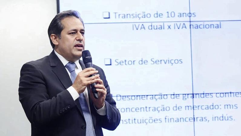 Audiência Pública - Tema: Operacionalização do IBS e o Processo Administrativo Fiscal. Presidente do Sindicato Nacional dos Auditores-Fiscais da Receita Federal do Brasil, Kleber Cabral - Luis Macedo/Câmara dos Deputados