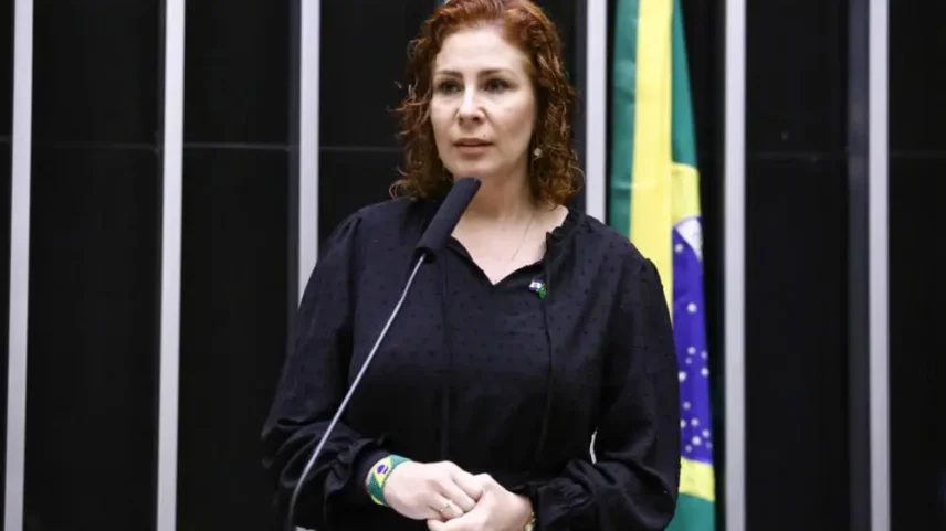 Carla Zambelli deve voltar à sessão de julgamento nesta quinta-feira (12). (Foto: Vinicius Loures/Câmara dos Deputados)