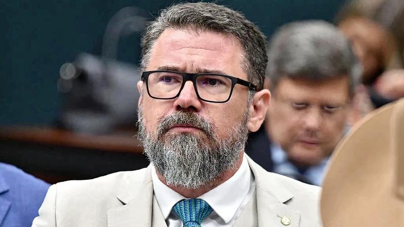 O deputado bolsonarista Marcos Pollon. Foto: Zeca Ribeiro / Câmara dos Deputados