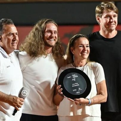 Ivan Kley é homenageado na Quadra Central Guga Kuerten