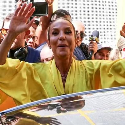 Ivete Sangalo se emociona ao comandar bloco no Circuito Preta Gil