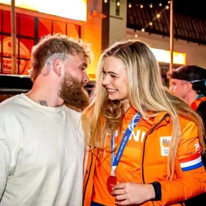 Jutta Leerdam celebra em privado ouro olímpico antes de ficar noiva de Jake Paul