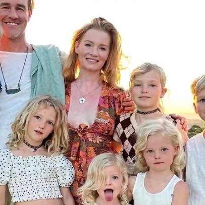 Esposa de James Van Der Beek faz vaquinha após morte do marido deixa seis filhos
