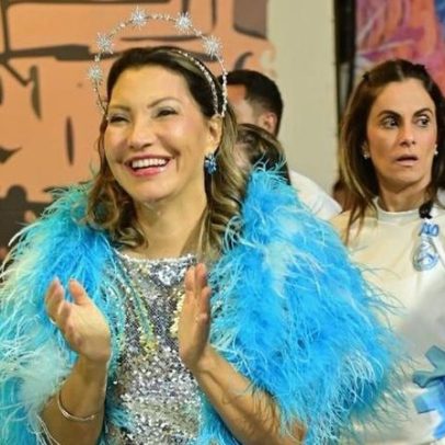 Janja e ministras viajam de FAB para escola que homenageou Lula