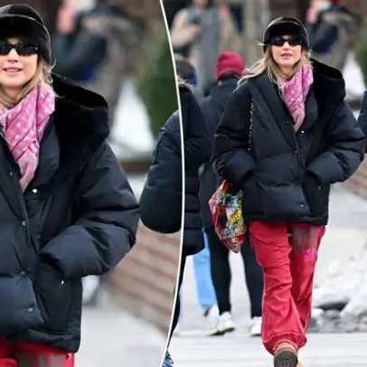 Jennifer Lawrence usa sweatpants favoritos de Mary-Kate e Ashley Olsen