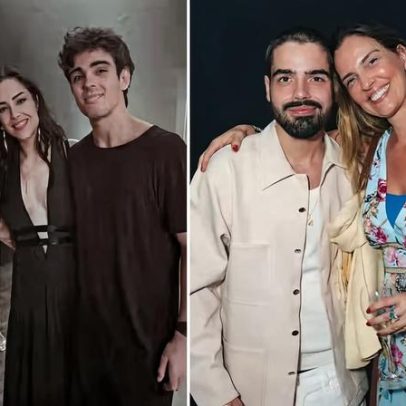 João Silva, filho de Faustão, comemora 22 anos com a mãe e os irmãos